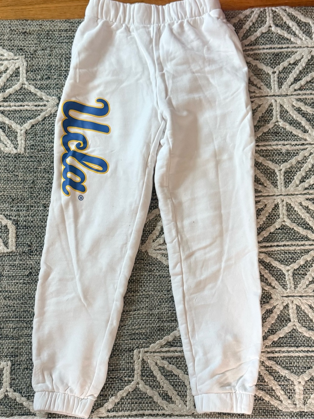 Hype & Vice UCLA white sweatpants S